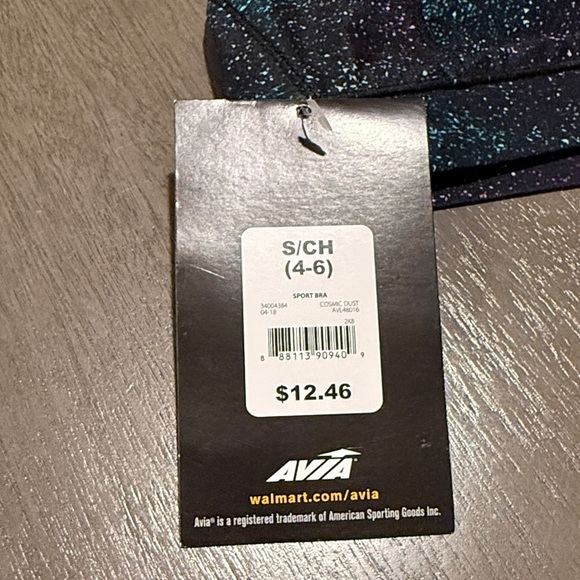 Avia Black Sport Bra - Picture 4 of 4